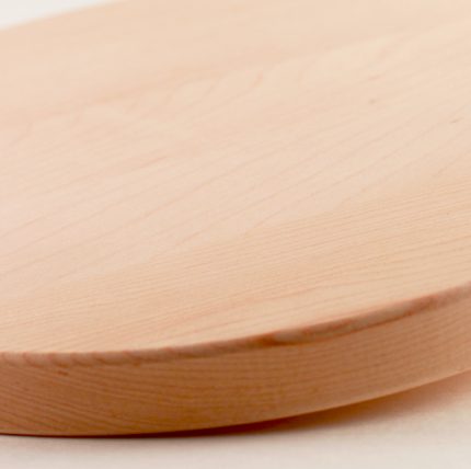 Planche à découper la pizza en érable