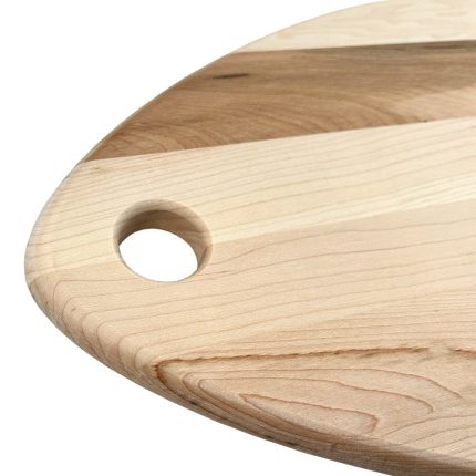 Planche à découper en forme de larme En Érable
