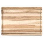 Grande planche à découper pour la viande en érable dur canadien, 20x14, rainure à jus, vente en gros