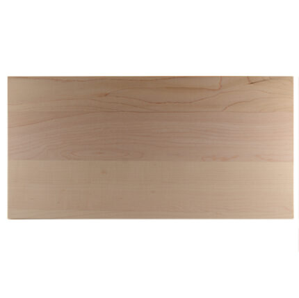 Planche à sushi en érable dur canadien, 13x7, surface plate, prises pour les doigts, vente en gros