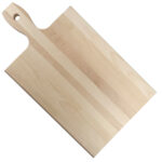 Planche de service paddle en érable dur canadien avec poignée, 18x10, grande surface, vente en gros